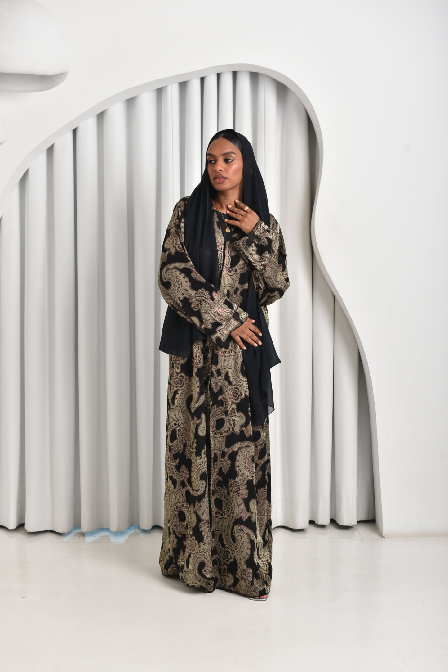 Paisley Abaya Set