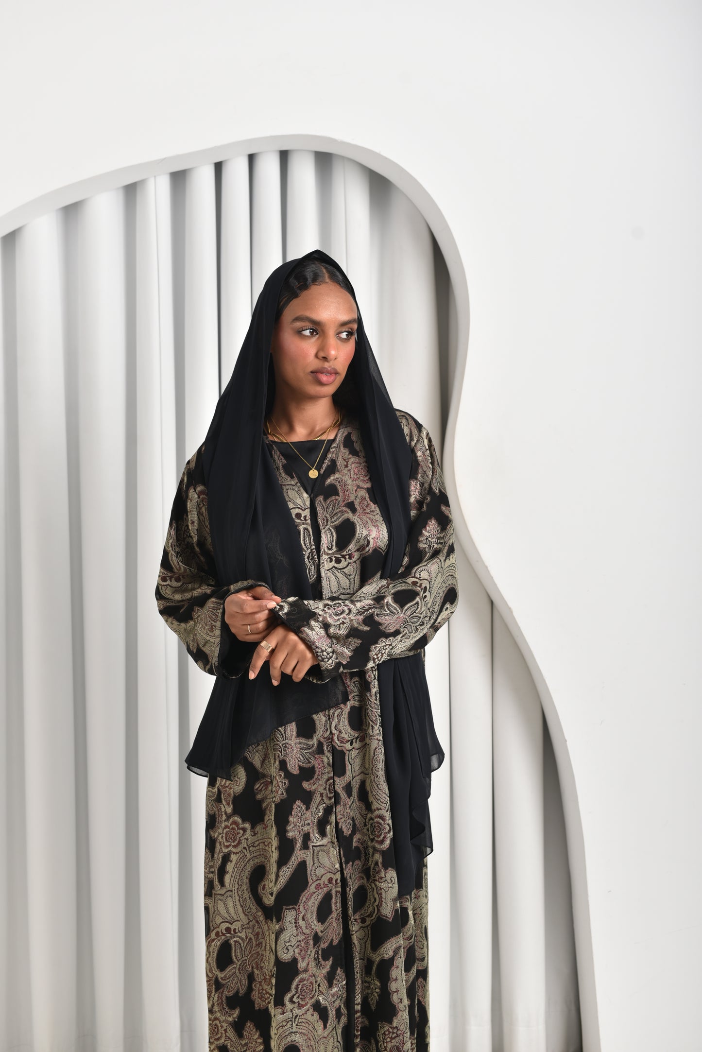 Paisley Abaya Set