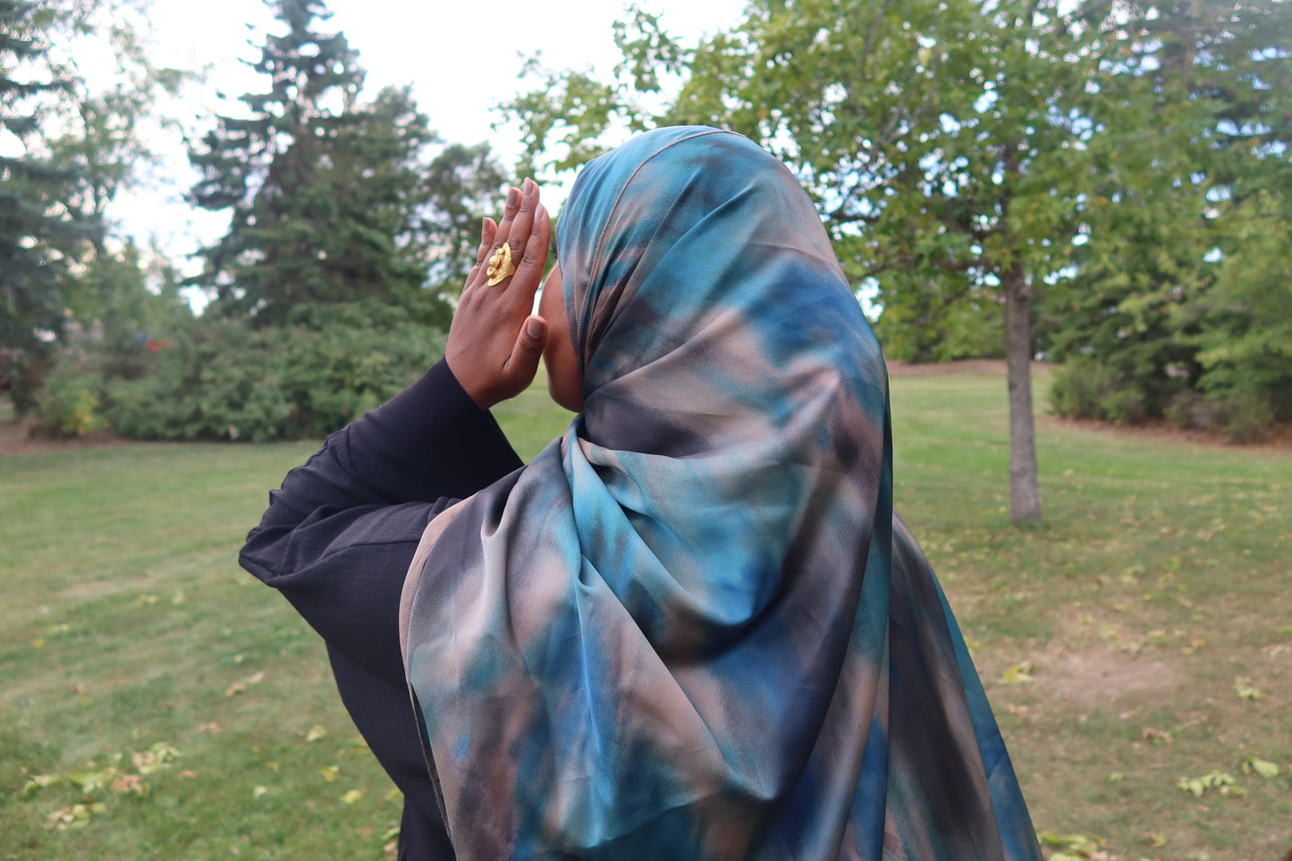 Blue Steel Hijab