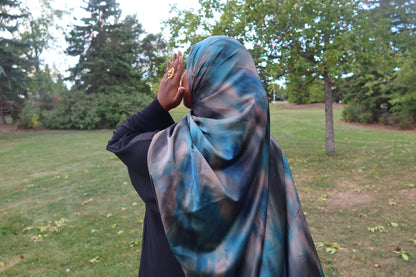 Blue Steel Hijab