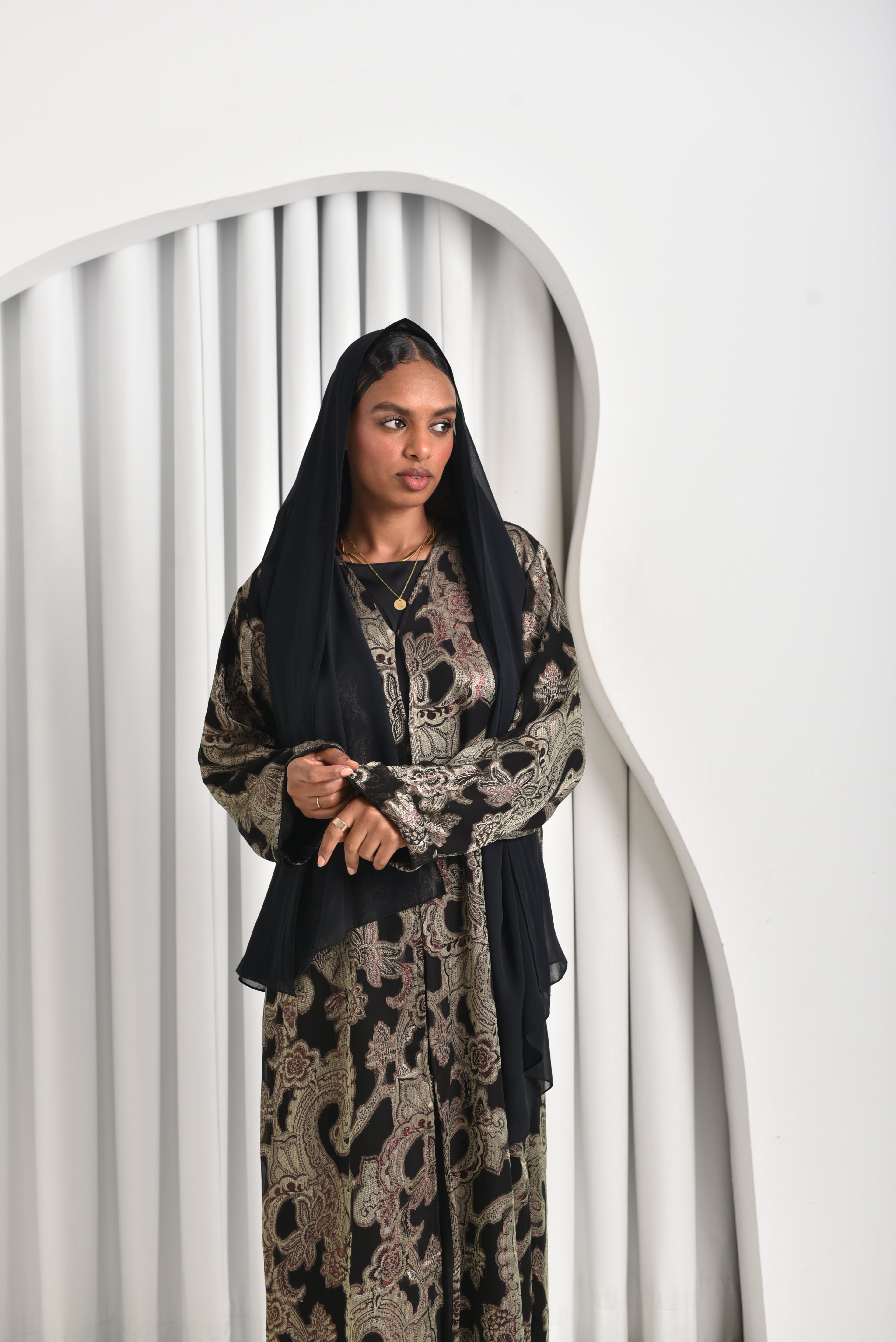 Paisley Abaya Set