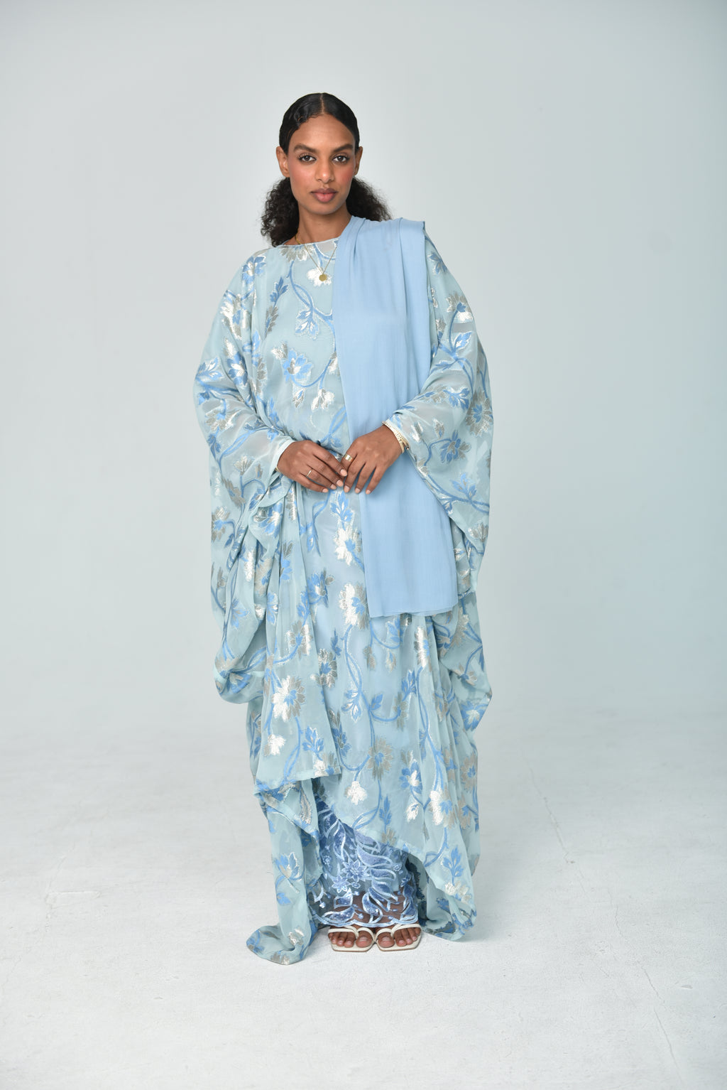 Blue Dirac Dress 