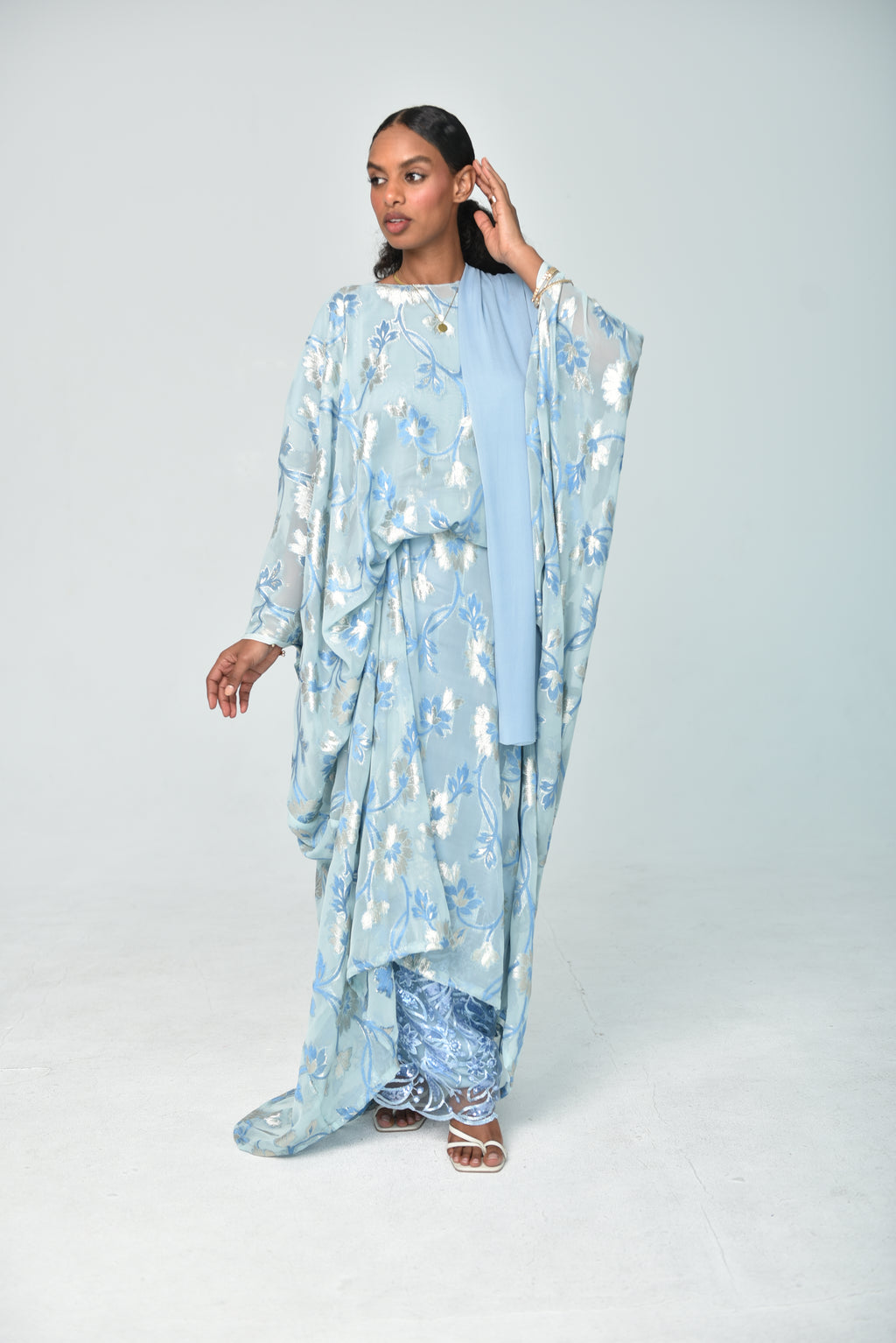 Blue Dirac Dress 