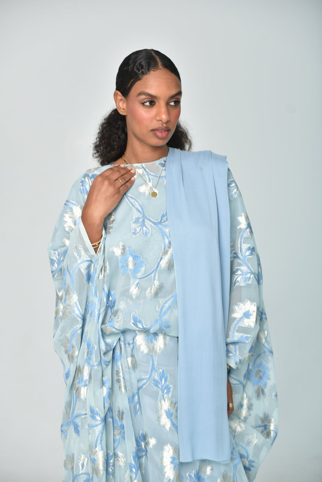 Blue Dirac Dress 